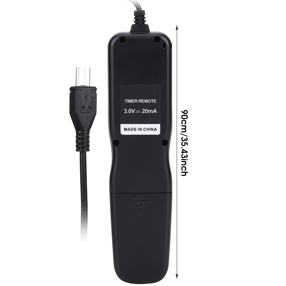 Atirar RM-VPR1 preto temporizador automático de controle remoto preciso sincronismo obturador cabo liberação para sony a6/a7/a6000/a7000/a5000