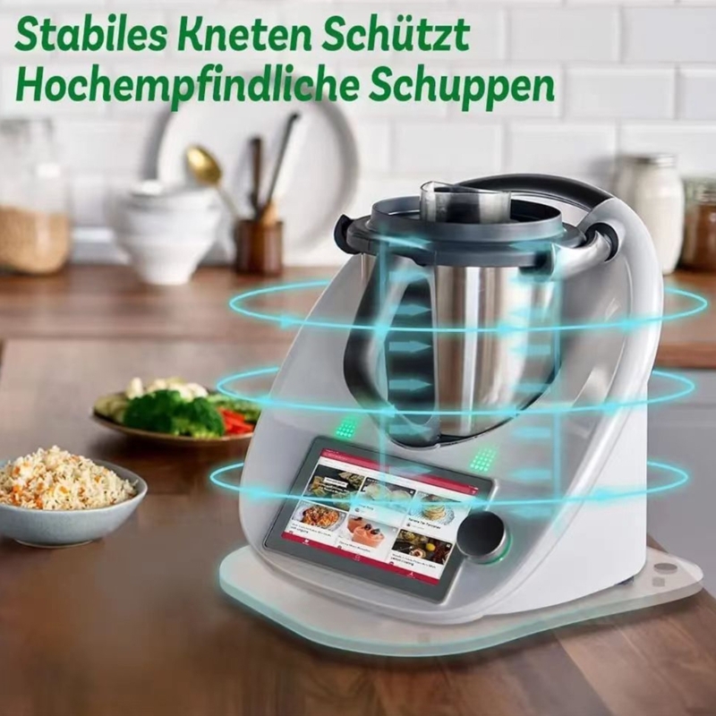 Gleitbrett für Thermomix TM6 TM5 Segelflugzeuge, Acryl-Rollbrett, Acryl-Anti-Rutsch-Pad, Schieber, Theke, Küchengeräte