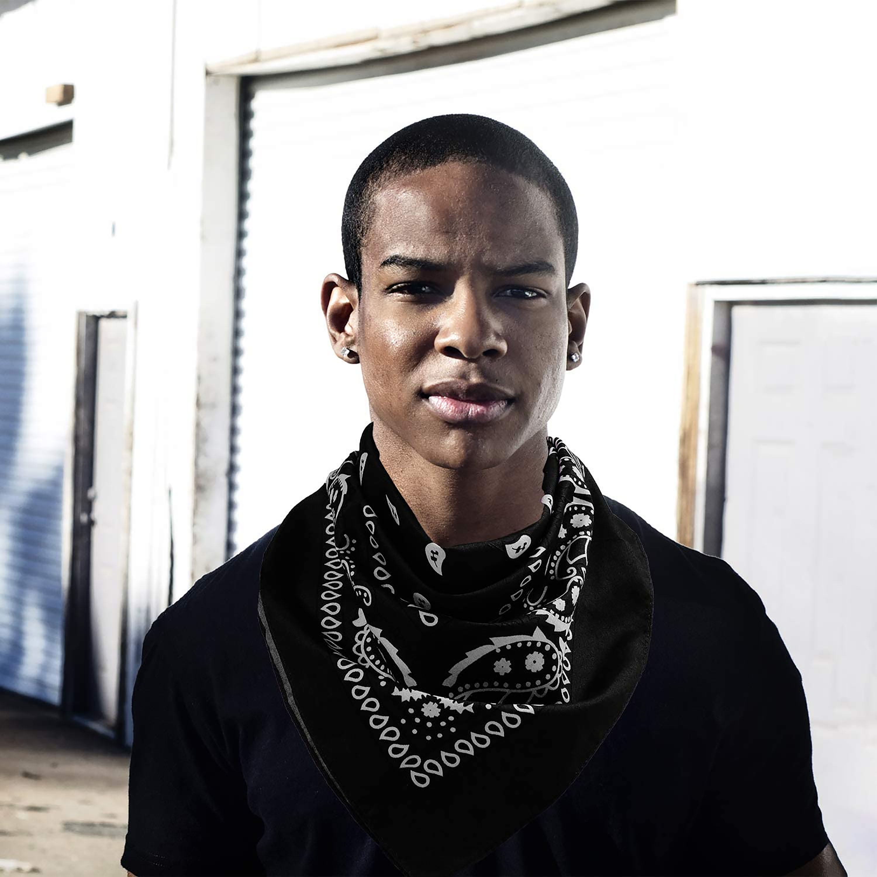 Bandana för huvudet eller dekoration paisley band hår halsduk hals slips slips dekorativ scarf diy