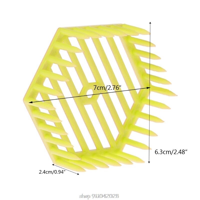 Bee Koningin Kooi Bijenteelt Bijenteelt Tool Plastic Apparatuur Zeshoekige Levert D21 20