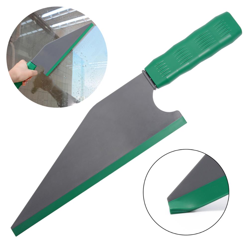 FOSHIO Handvat zuigmond met zachte blade carbon fiber vinyl sticker wrap auto raam verven tool water ruitenwisser ijskrabber voor schoon