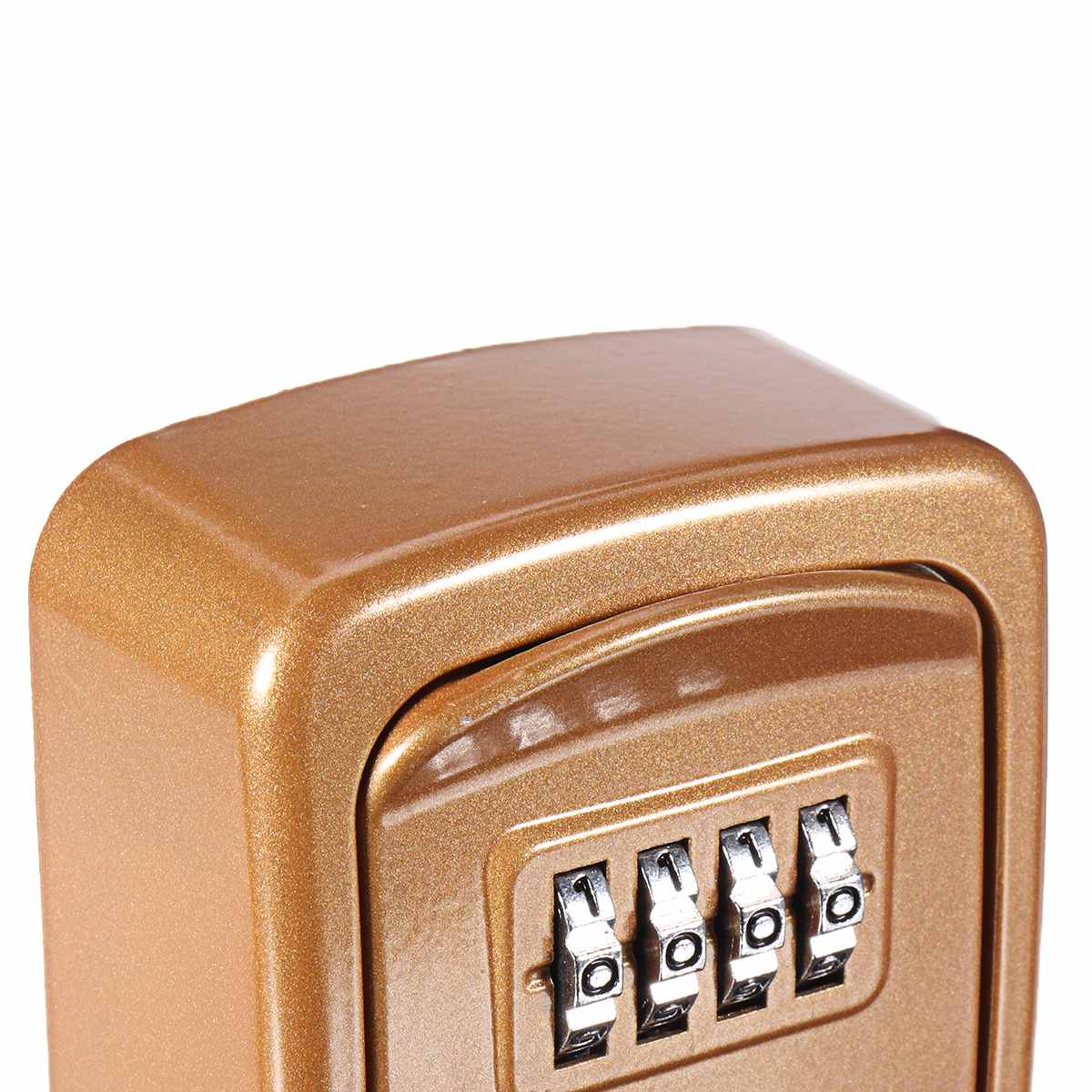 Safurance Small 4 Digit Code Lock Outdoor Password Key Box Password Lock Wall-mounted Key Box Password Lock 94*72*37mm