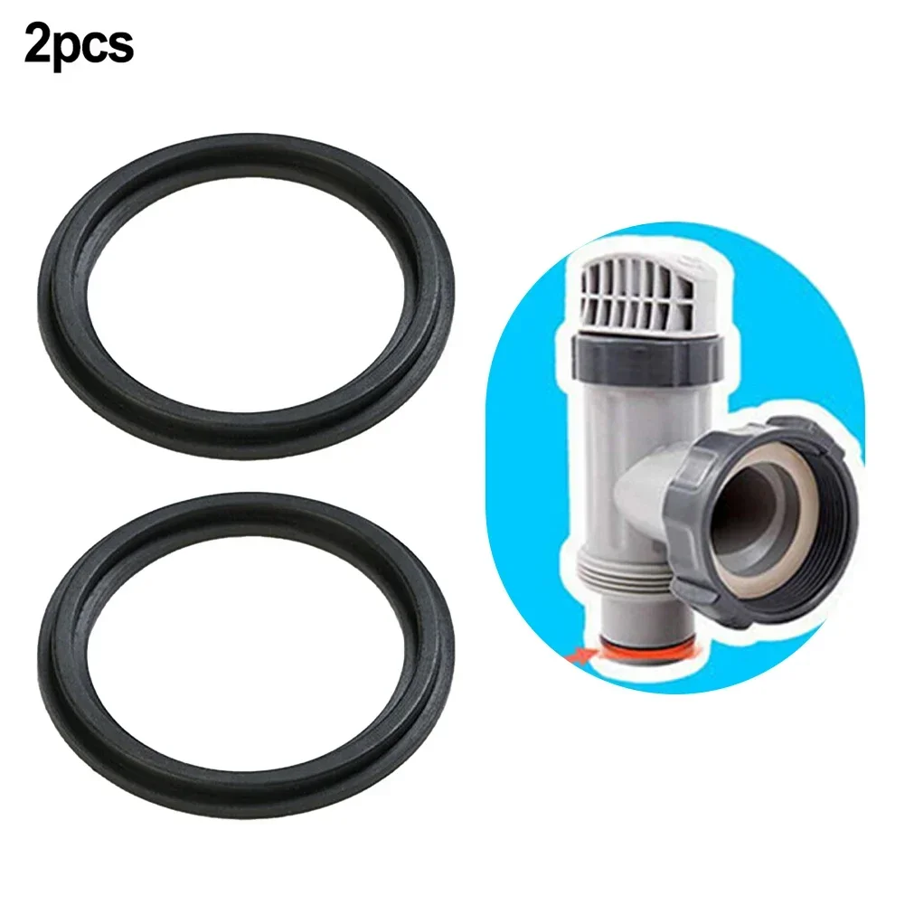 2PCS Gummi Unterlegscheibe Für Intex 10745 Für P6029 Für Die Taucher Ventil Schwimmbad Dichtung Zubehör Pool Ersatz Teile