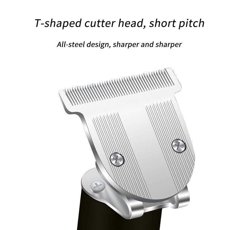 T9 Retro Pomade Hair Cutter Carving Shaver Electric Hair Trimmer Household Hair Clipper