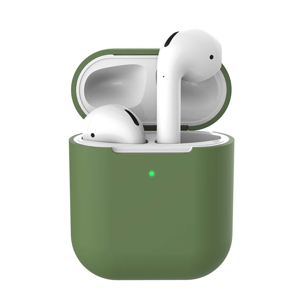 VAORLO Silicone Case For Apple AirPods2 TWS Earbuds i20 i30 i60 i10 Waterproof Shockproof Soft Protector Cover Skin Accessories: 9