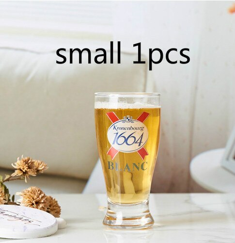 300ML/570ML Personality Beer Glass Cup 1664 GUINNESS HeineKen Beer Mug Wine Glass for Bar Whiskey Glass KTV Party