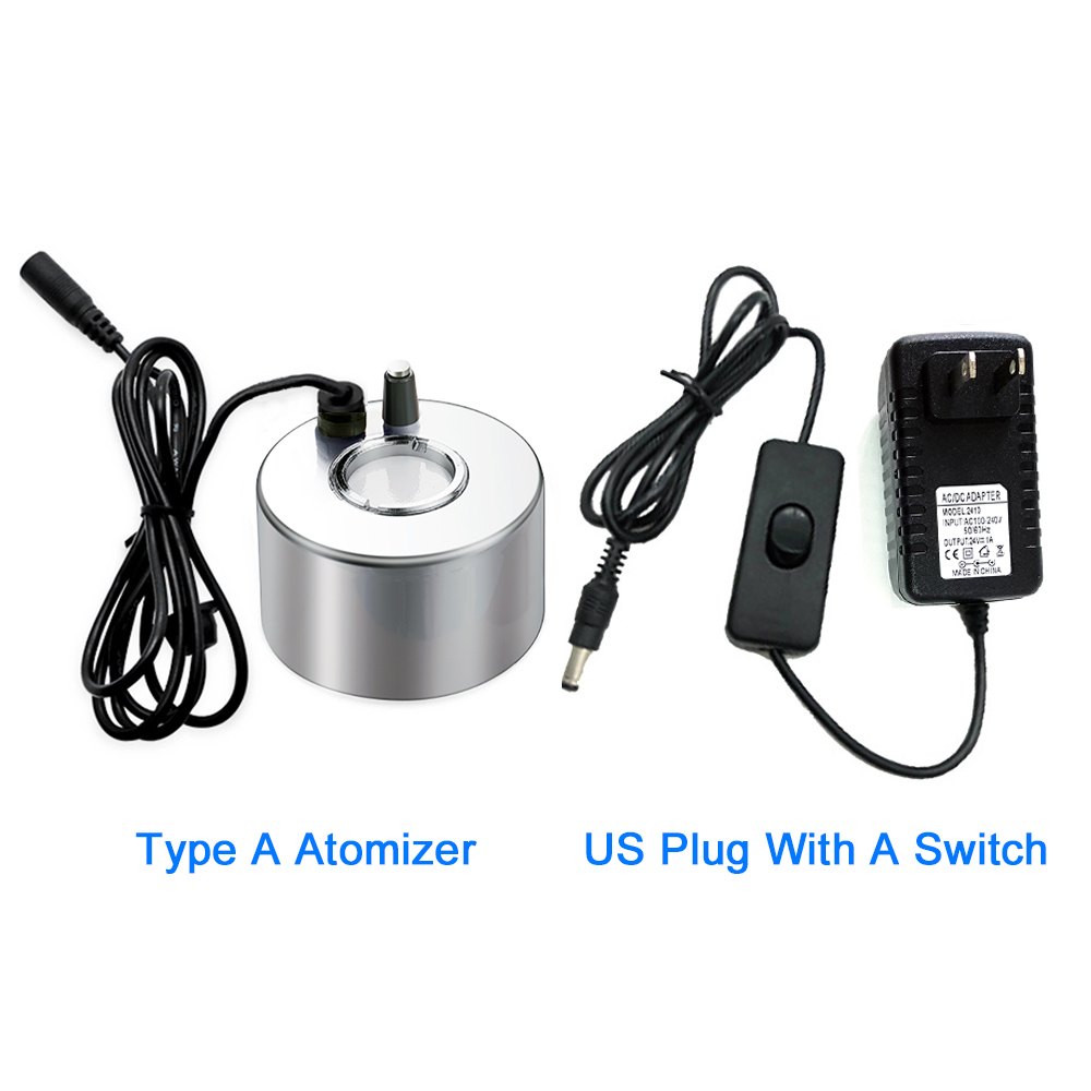 110V 220V Ultrasone Mist Maker Fogger Aquarium Verneveling Apparaat Luchtbevochtiger Hydrocultuur Vernevelaar Fontein Vijver verstuiver: Rose