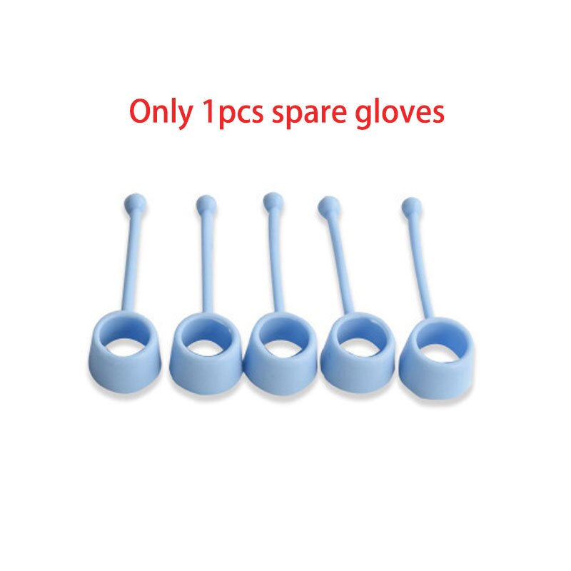 Finger Gripper Strength Trainer Hand Yoga Resistance Band Finger Flexion And Extension Training Device Finger Force Grip Device: Blue