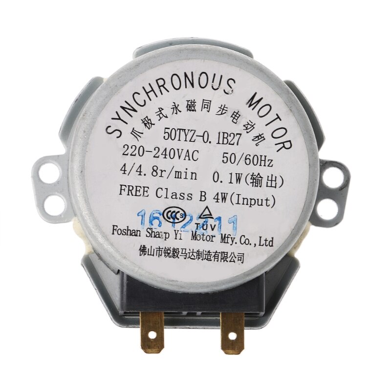 220-240v mikrovågsugns synkronmotor för mikrovågsdelar