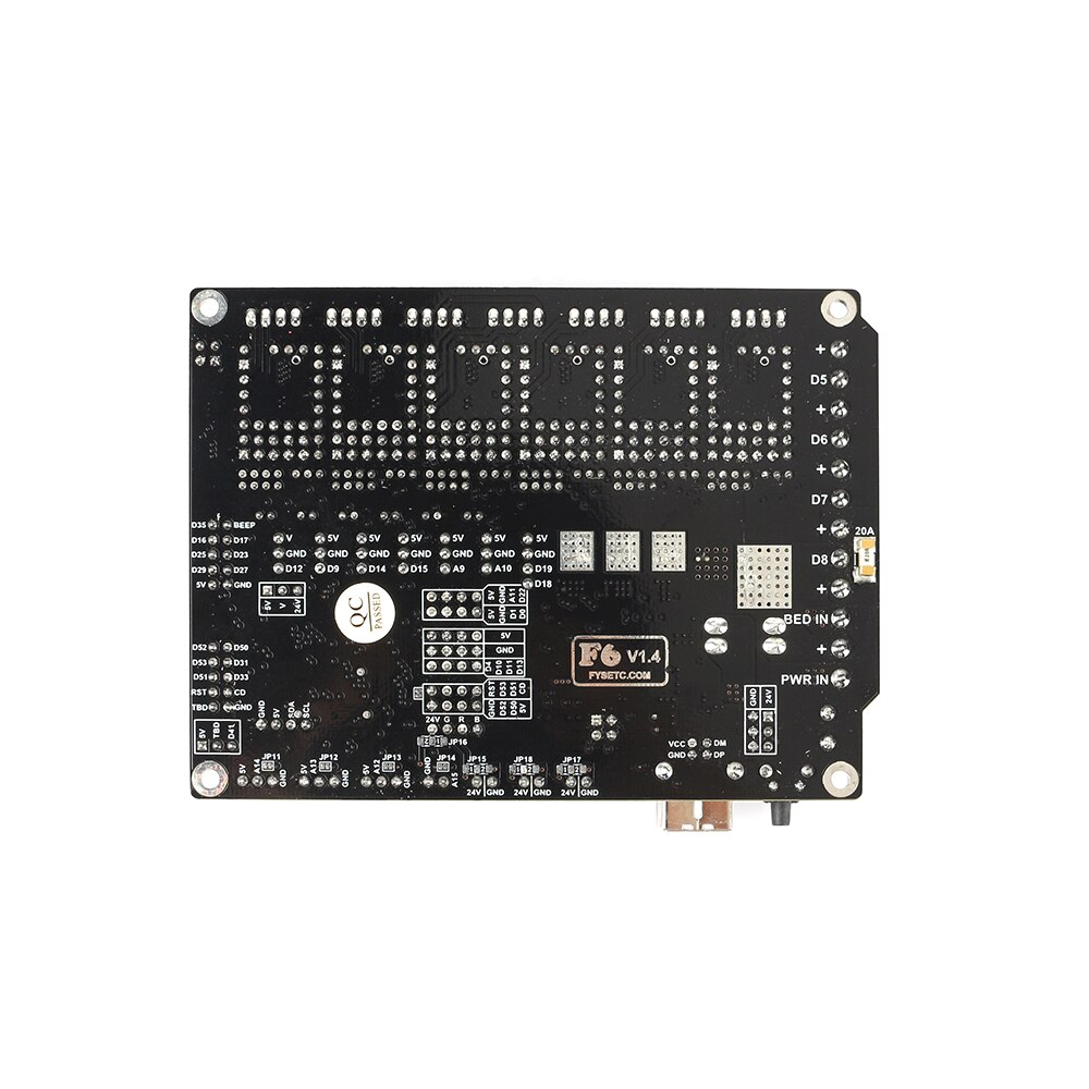 Hiprecy LEO F6 V1.4 Board ALL-in-one Electronics For 3D Printer CNC Devices Up to 6 Motor Drivers VS SKR V1.3