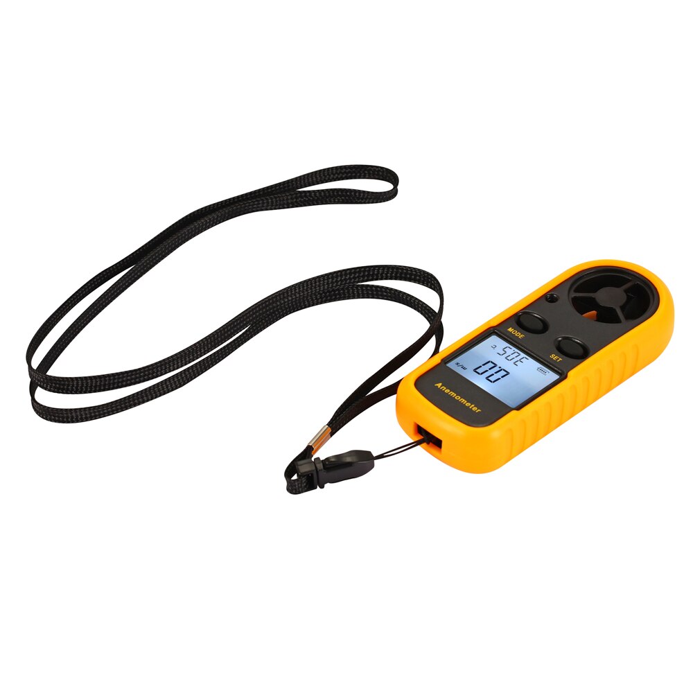 Portable Lightweight Mini Anemometer Digital Hand-held Tool GM816 Wind Speed Gauge Meter Windmeter