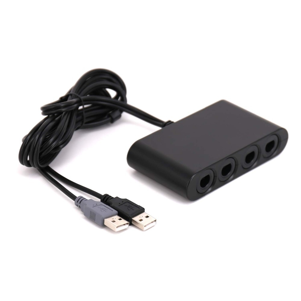 Voor GameCube Controller Adapter 3 in 1 Controller Adapter Voor NGC Converter Met PC Functie Voor Nintendo WiiU PC Game
