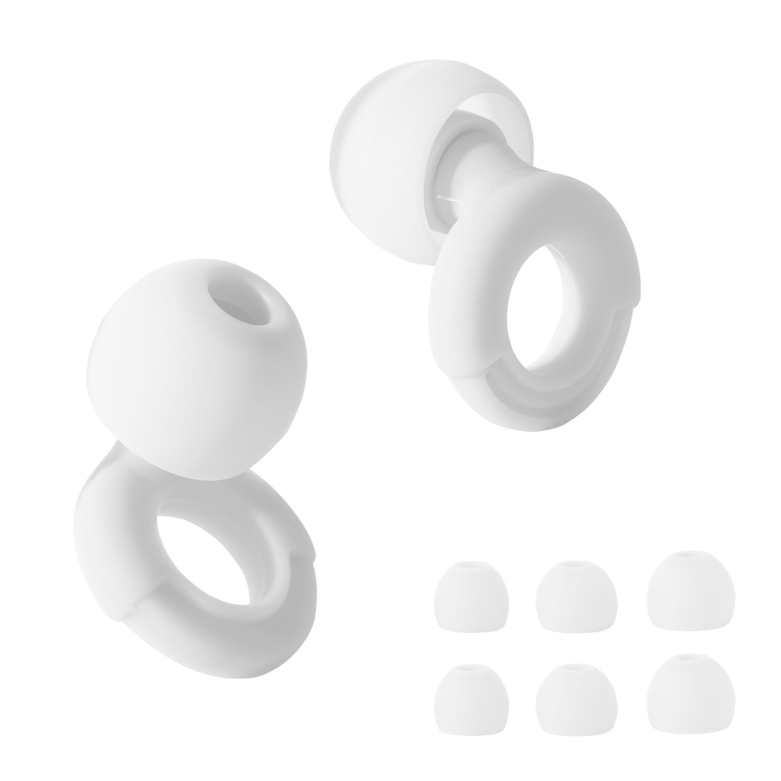 Loop Quiet Ear Plugs for Noise Reduction for Sleeping Silicone Ear Plugs for Swimming Motorbike Noise Filtering Ear Plugs: black