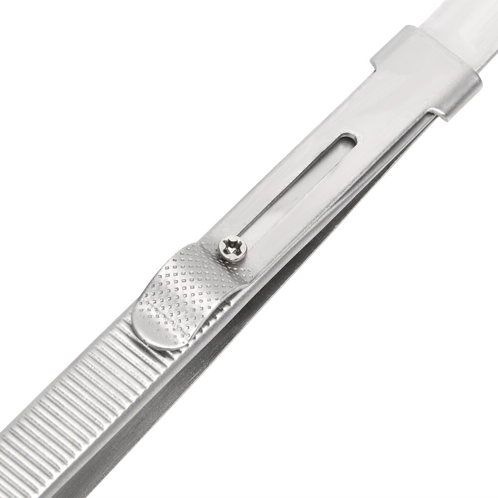 Pinzas deslizantes ajustables DIYWORK para joyería, componentes electrónicos con sujeción de precisión de acero inoxidable de 165mm