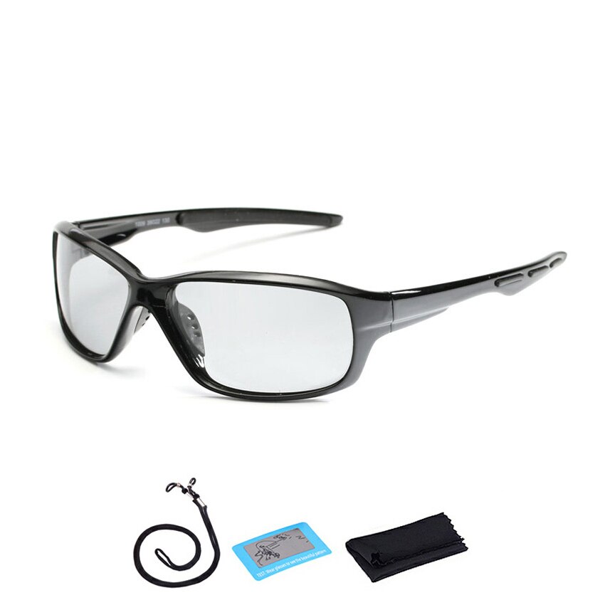 Gafas polarizadas y fotocromáticas para pescar, lentes deportivas polarizadas para hombre y mujer, gafas de sol con cuerda para conducir y pescar: F21