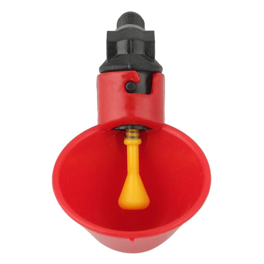 4/8/15PC Chicken Waterer drinkers Poultry Water Drinking Cups- Chicken Hen Plastic Automatic Drinker Birds Drinking Bowls Water