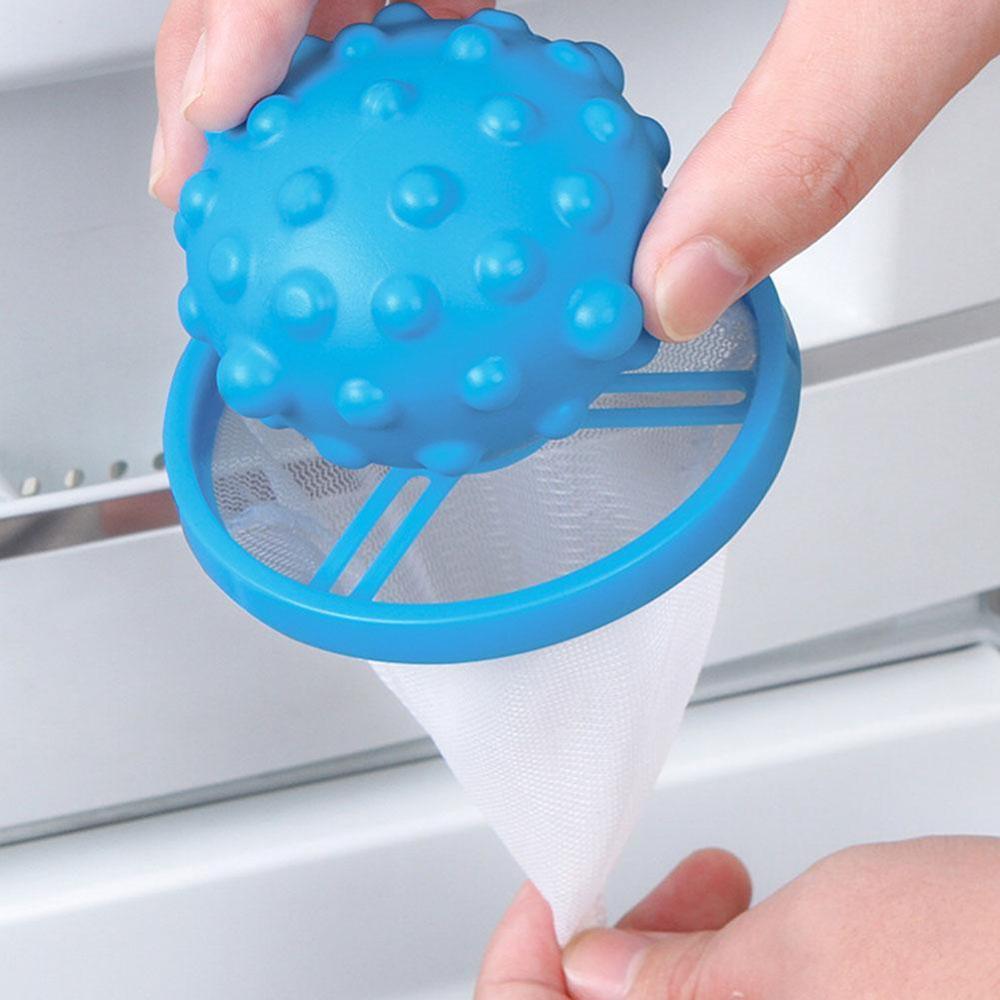 Floating Style Laundry Artifact Laundry Ball Flower Shape Mesh Bag Floating Lint Hair Catcher Dirt Catch Washing Machine