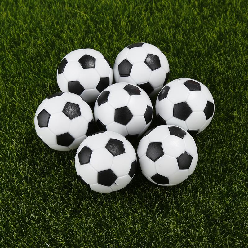4 Stuks 32Mm Voetbal Fussball Soccerball Sport Ronde Indoor Games Tafelvoetbal Tafel Voetbal Plastic Voetbal