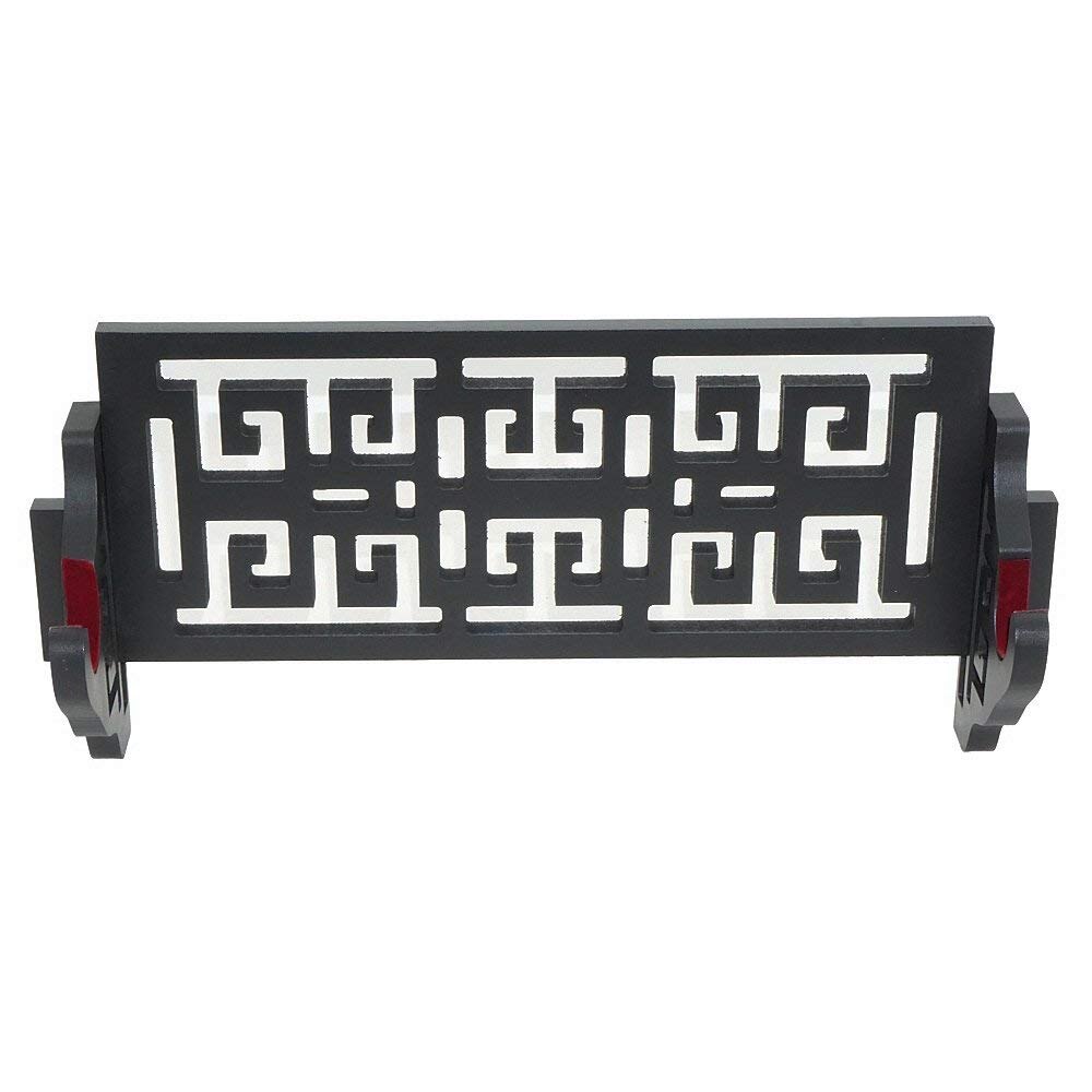 Velvet Protect Sword Wall Mount Sword Holder Display Stand for Katana Wakizashi Genji and Samurai Swords 1 Tier Classic