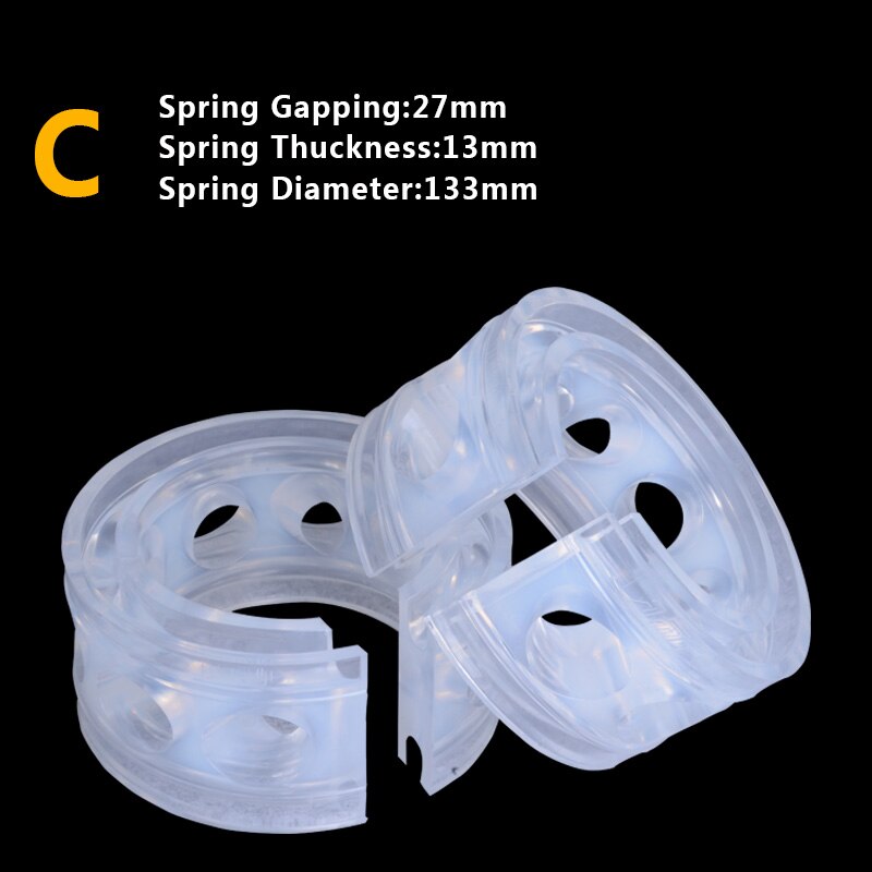 Amortiguador de parachoques para coche, amortiguadores automáticos de suspensión, amortiguador de goma, absorción de impactos, 2 piezas: Lavanda