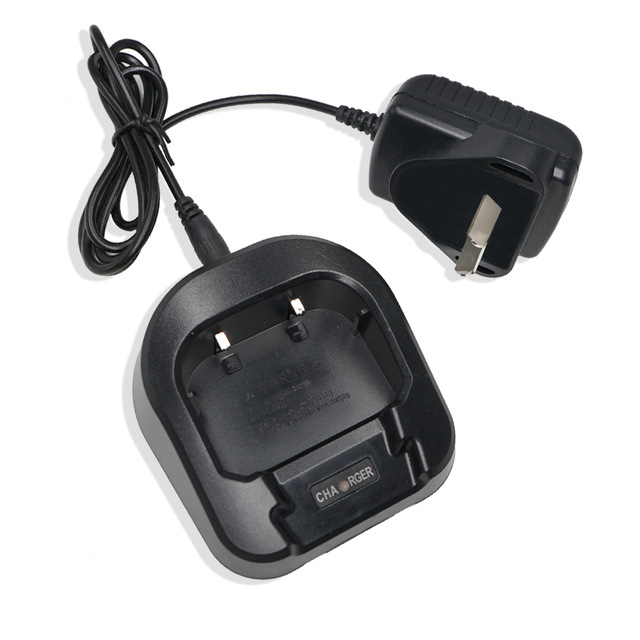 Baofeng UV-82 Walkie Talkie EU/US/UK/AU/USB/Car Charger Adapter Base For Baofeng UV 82 UV-82 UV82 Two Way Radio Accessories: AU plug with base