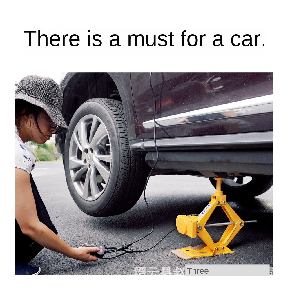 Auto jack auto gereedschapskist jack horizontale elektrische 12 v dc 3T 42CM auto off-road voertuig universele elektrische Jack