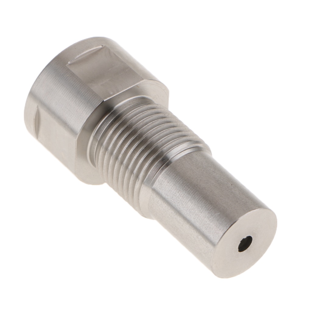 O2 Oxygen sensor extender adapter extension spacer O2 Bung Spark Plug 18mm Tapered Seat Test Pipe CEL Fix M18X1.5