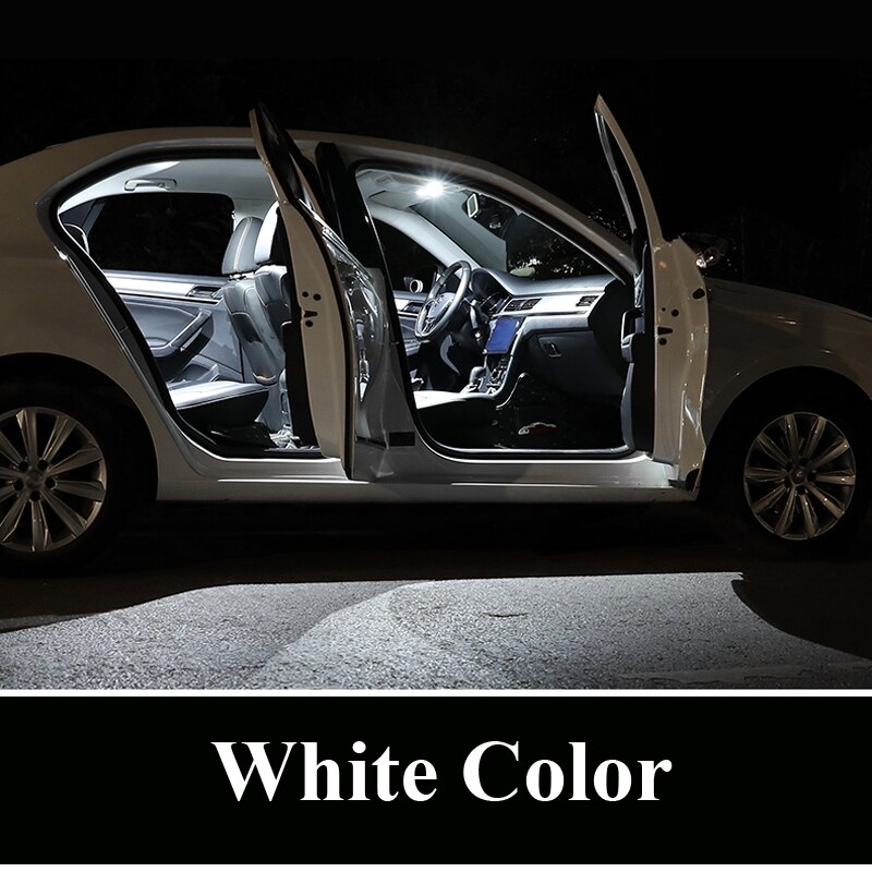 Zoomsee interior led para kia sportage 2 3 4 2005-2020 canbus veículo lâmpada interior dome mapa leitura luz erro livre kit de lâmpada automóvel: white / 2005-2010 11PCS