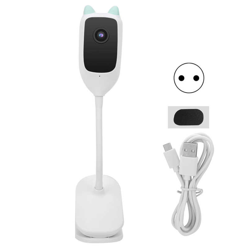 1080P Wifi Baby Monitor Temperature Motion Detection Night Vision 2-Way Audio Home CCTV 100-240V Intelligent induction system: EU