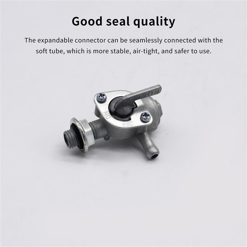 ON/OFF Fuel Shut Off Valve Tap Replacement Universal for Generator Engine Container for M10 Petcock Replacement Accessory