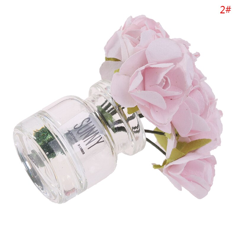 1/12 puppenhaus Miniatur Rosa Rose Glas Flasche Blume Anordnung Wohnkultur: Rosa