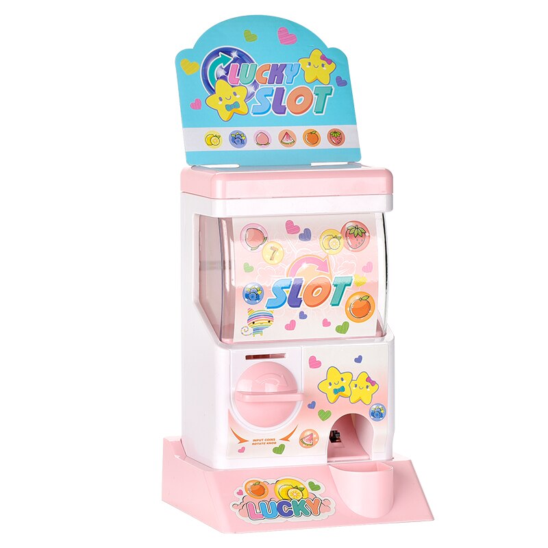 Mini Balle Attraper Machine Bébé Serrant La Machine Oeuf Machine de Torsion Bonbons Serrant La Machine: Rose