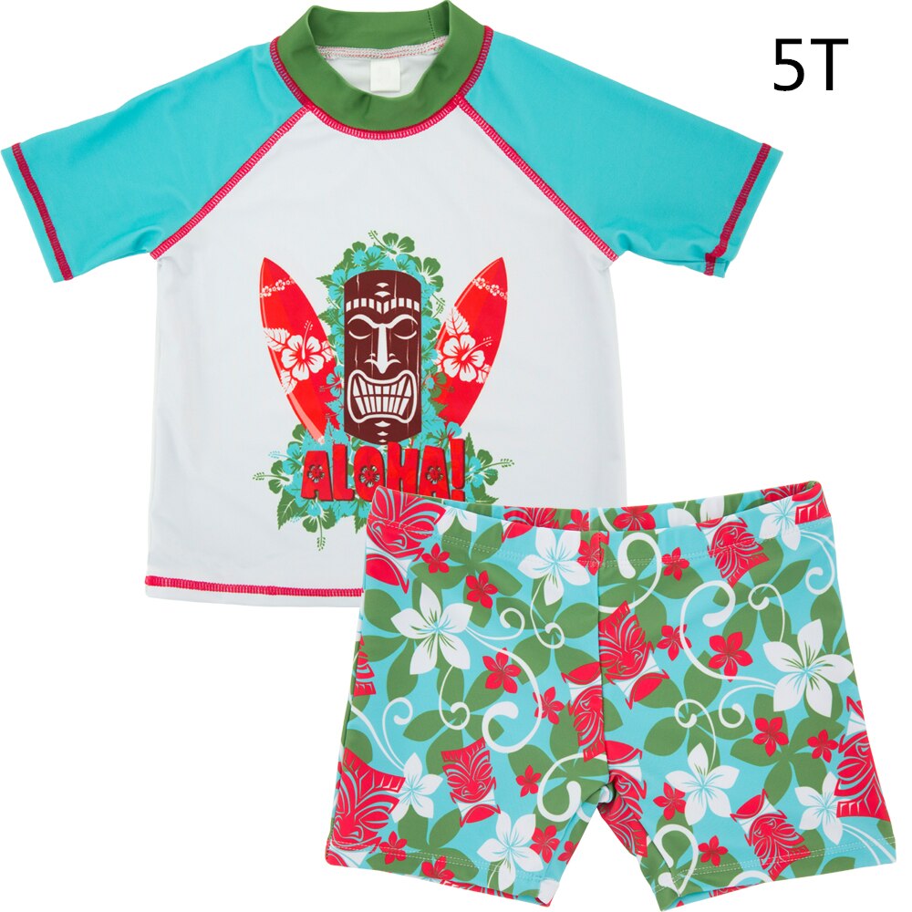 Kavkas Baby Boy Swimwear 2 Pieces Zwempak Infantile Swimming Suit Diapers Reusable Surfing Year Newborn Baby 12M-6T: 5T