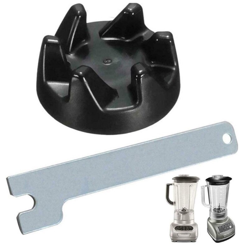 Kitchen Mixer Rubber Coupler Gear Clutch With Removal Tool Replacement Kit for Blender 9704230 Mixing Attachment Whisk