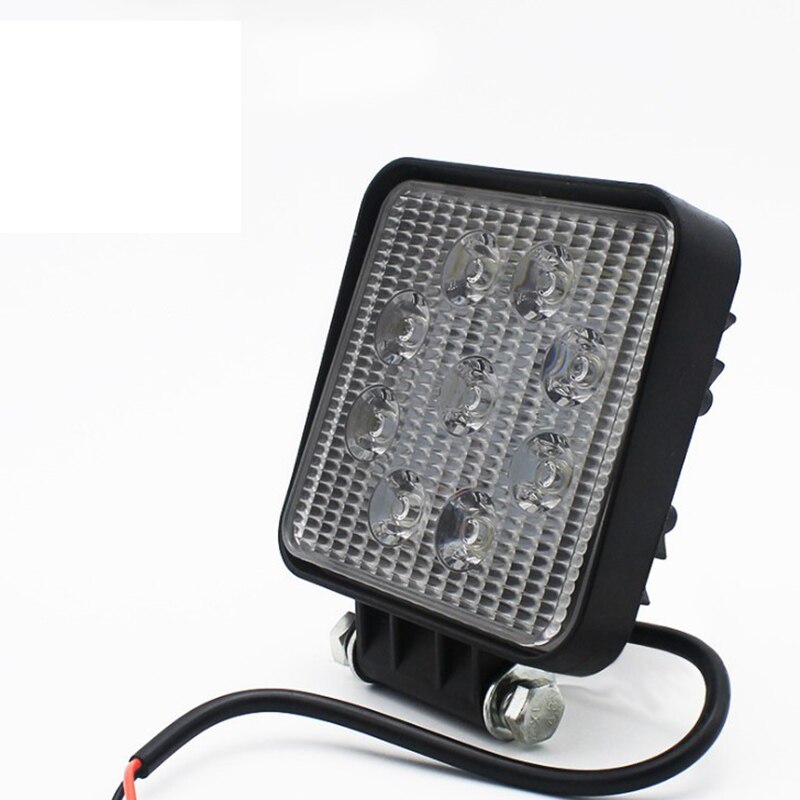 27W Led Verlichting Spot Lamp Off Road Auto Licht, Vierkante Led Rijden Licht