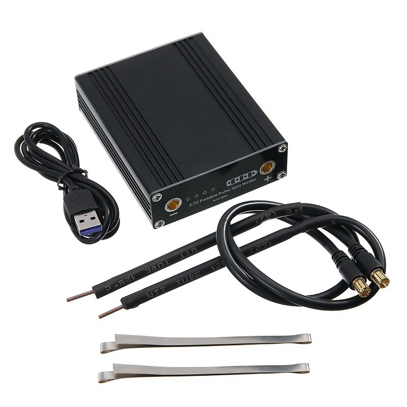 Handheld Diy Spot Lasser Mini Puntlassen Machine Met Quick Release Pen 18650 Lithium Batterij Nikkel Plaat