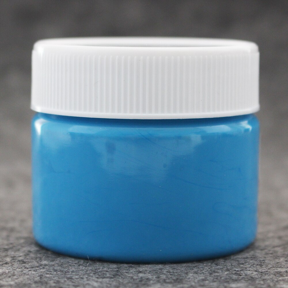One Bottle Bright Blue Paint, 100 G, Metal Lacquer, Wood Paint, Tasteless Water-based Paint, Can Be Applied on Any Surface