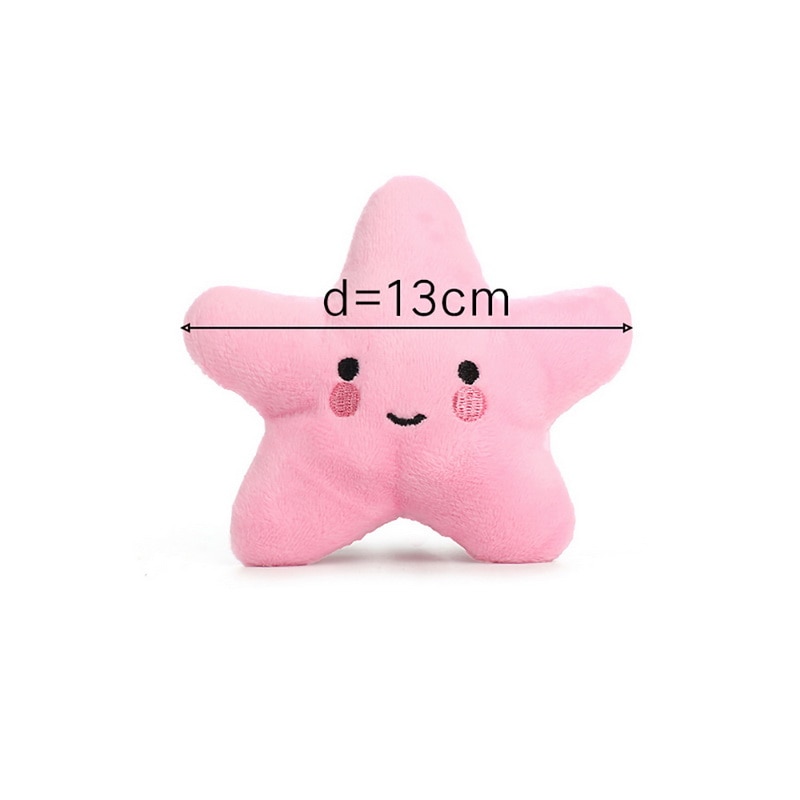 Étoile de mer vocale jouets pour animaux de compagnie en peluche jouet pour chiot dents pour animaux de compagnie nettoyage chien chat jouets