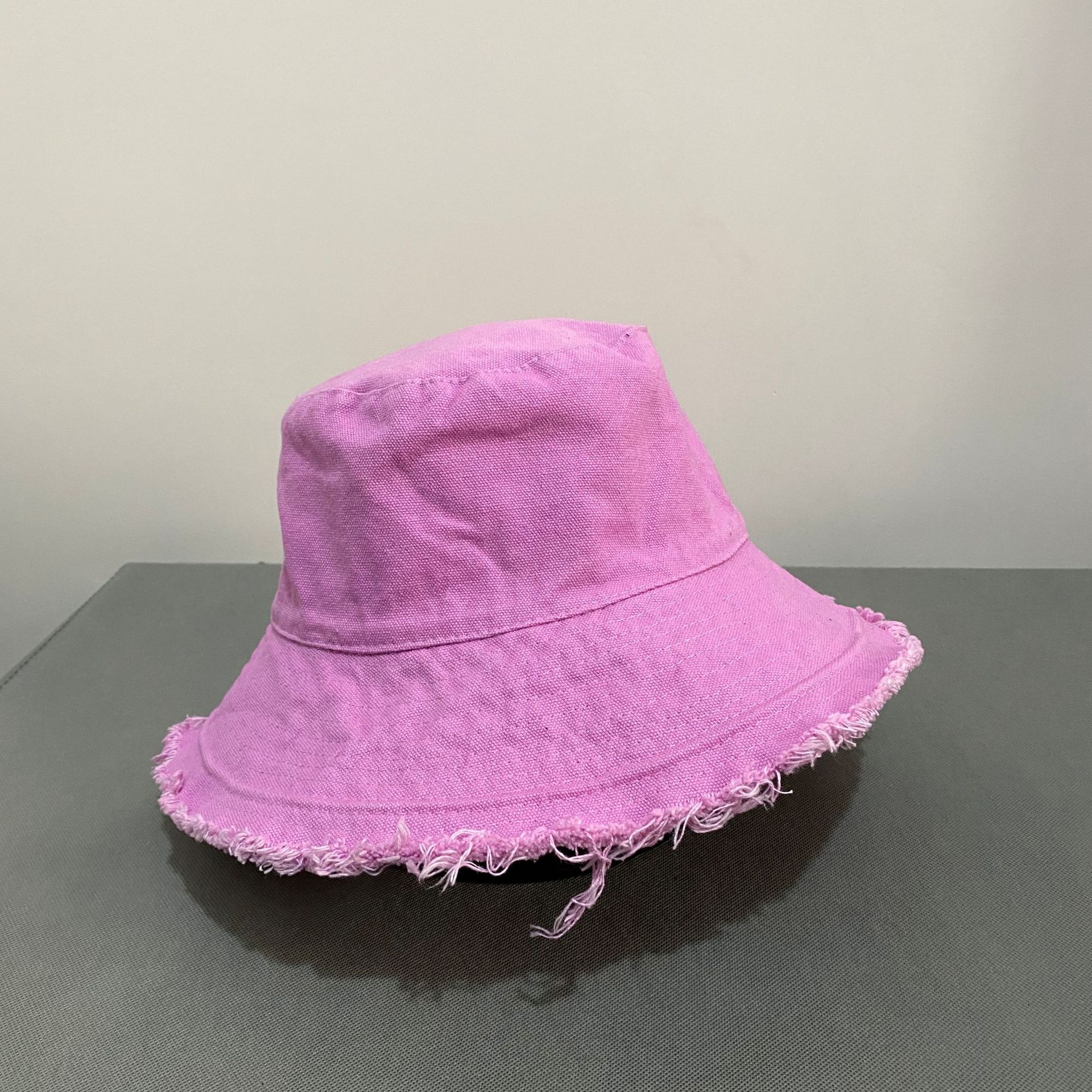 2024 Gewassen Denim Emmer Hoed Vrouwen Vissershoed Emmer Hoed Unisex Bob Caps Hip Hop Gorros Mannen Winddicht Emmer hoed Outdoor: Oranje