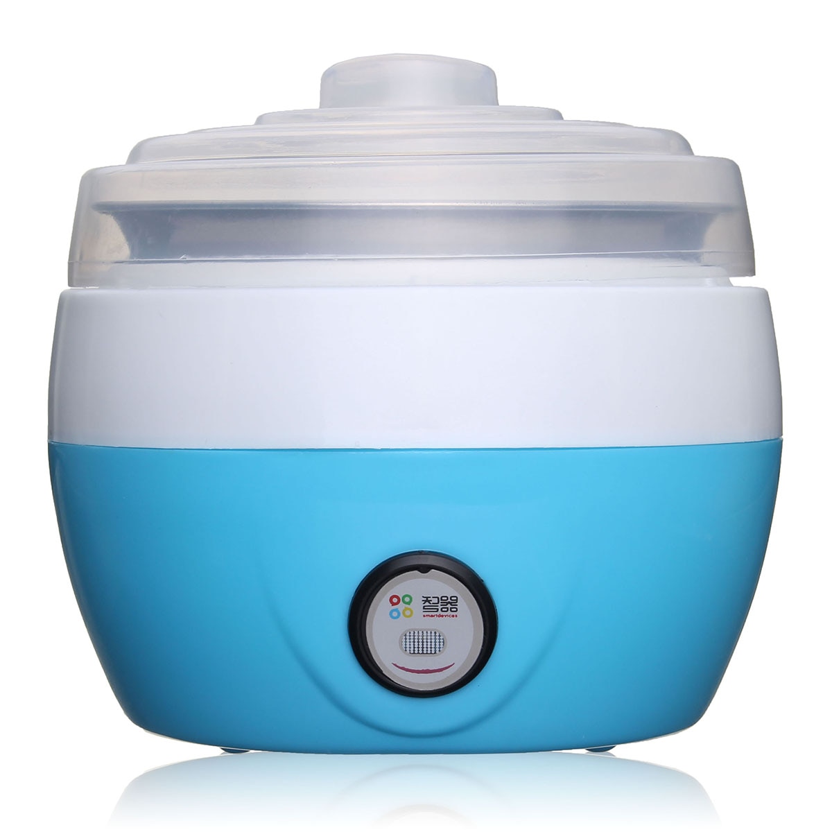 1L Capaciteit Elektrische multifunctionele Yoghurt Maker Rvs Liner Mini Automatische Yoghurt Machine Blauw