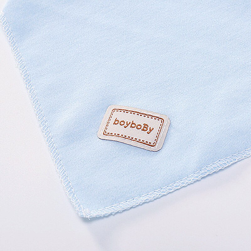 Baby Kids Towel Toddler Feeding Bib Double Combed Soft Cotton Hooded Head Absorbent Cloth Bib Suitable For 0-6 Months Solid