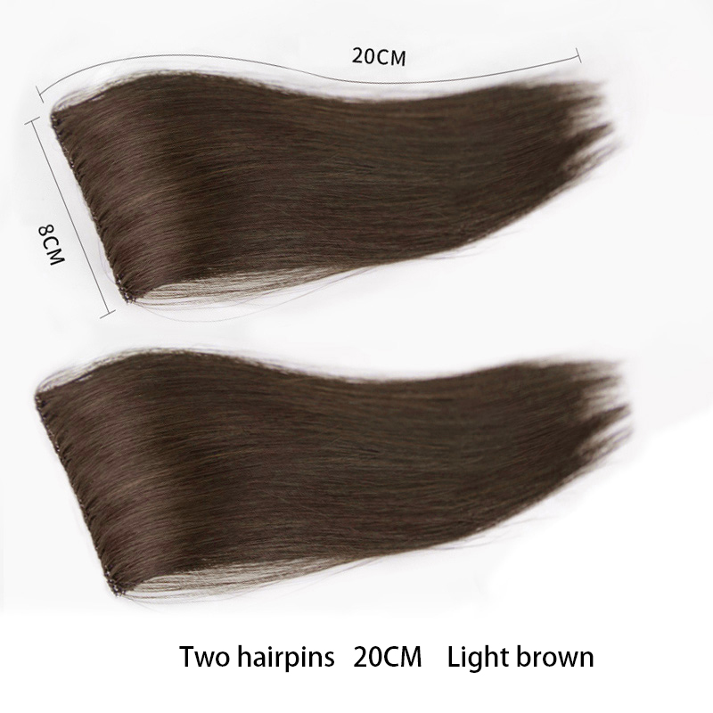 Pruikstuk onzichtbaar, pluiziger, dikker haar aan beide kanten, haarvervanging bovenop voor vrouwen: 4/30hl