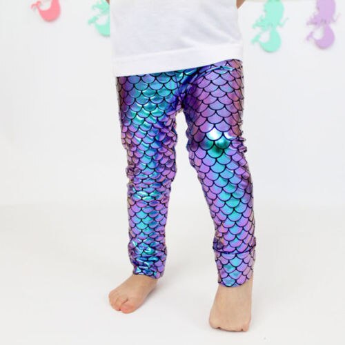 Girls Mermaid Costume Pants