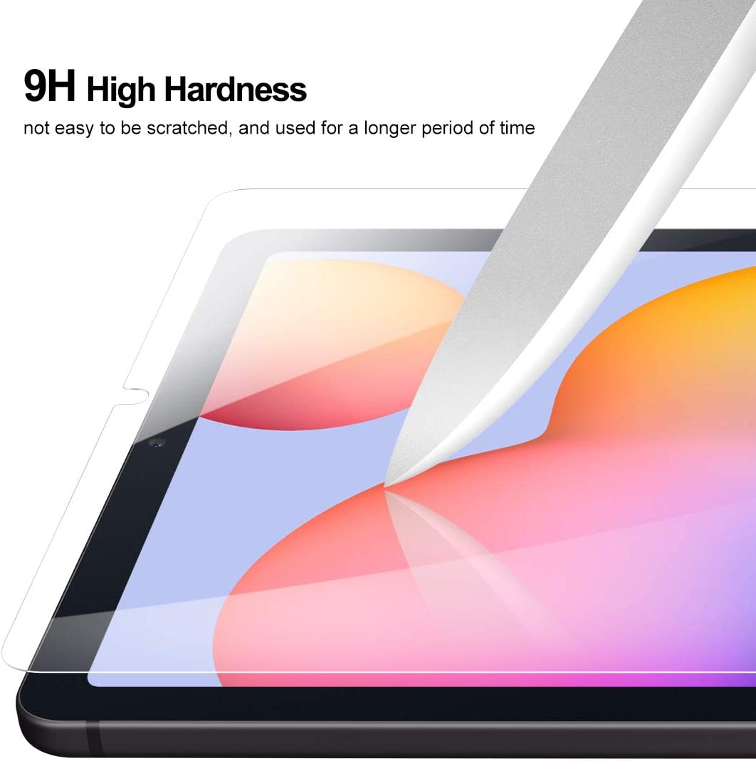 2 szt Tablet szkło hartowane Screen Protector Cover dla Samsung Galaxy Tab S6 Lite P610/P615 10.4 calowy ekran przeciwwybuchowy