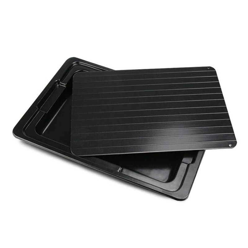 Fast Defrosting Tray Thaw Freeze Food Meat Fruit Quick Defrosting Plate Board Defrost Kitchen Gadget Tool: 35.5cm