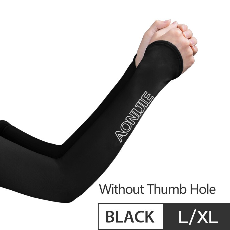AONIJIE E4117 One Pair UV Sun Protection Cooling Arm Sleeve Cover Arm Cooler Warmer Trail Marathon Running Golf Cycling Driving
