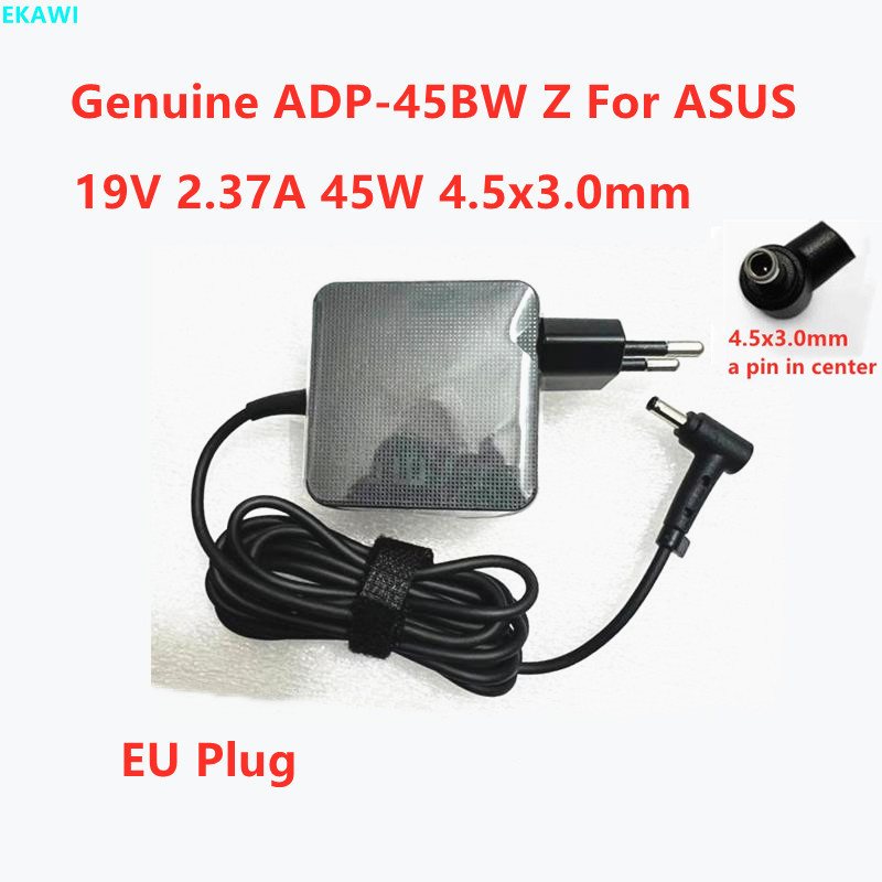 Original ADP-45BW Z 19V 2,37A 45W 4,5x3,0mm AD 2108020 AC-Adapter für ASUS Laptop-Netzteil, Ladegerät