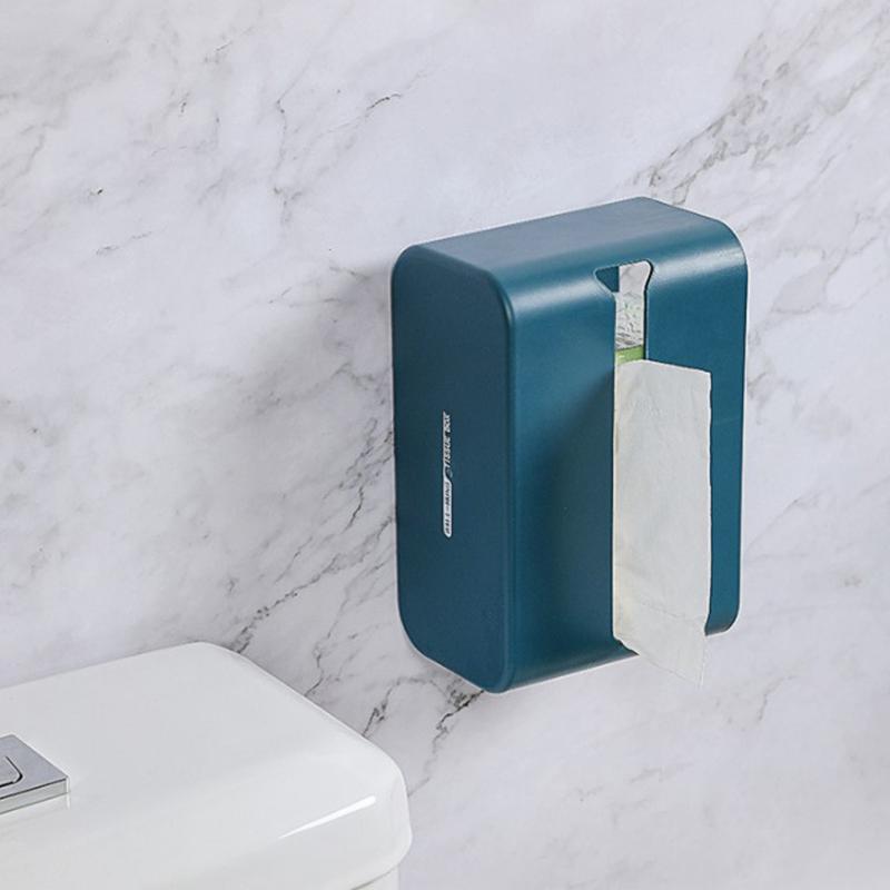 Toiletrolhouder Wall Mount Papier Houder Voor Wc Plank Doos Keuken Opbergdoos Organizer Badkamer Accessoires Cocina