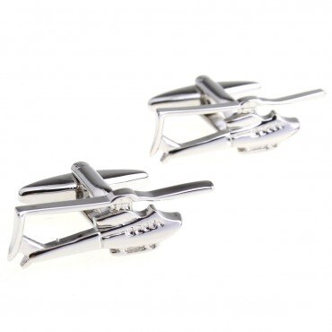 Fighter Plane Ship Screw Propeller Cufflink Cuff Link 1 Pair Big: 5