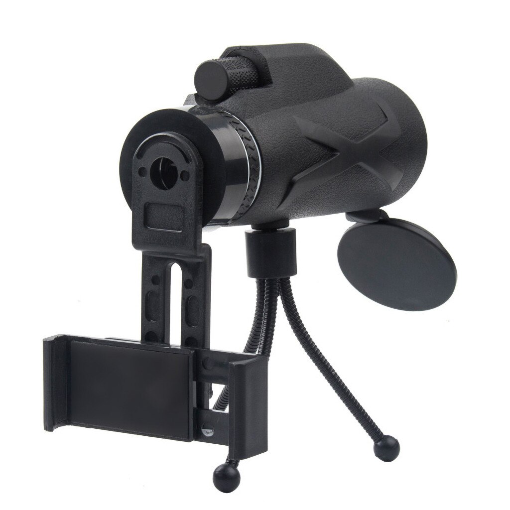 Telcopio Monocular portátil de 80x100, telcopio con Zoom de largo
